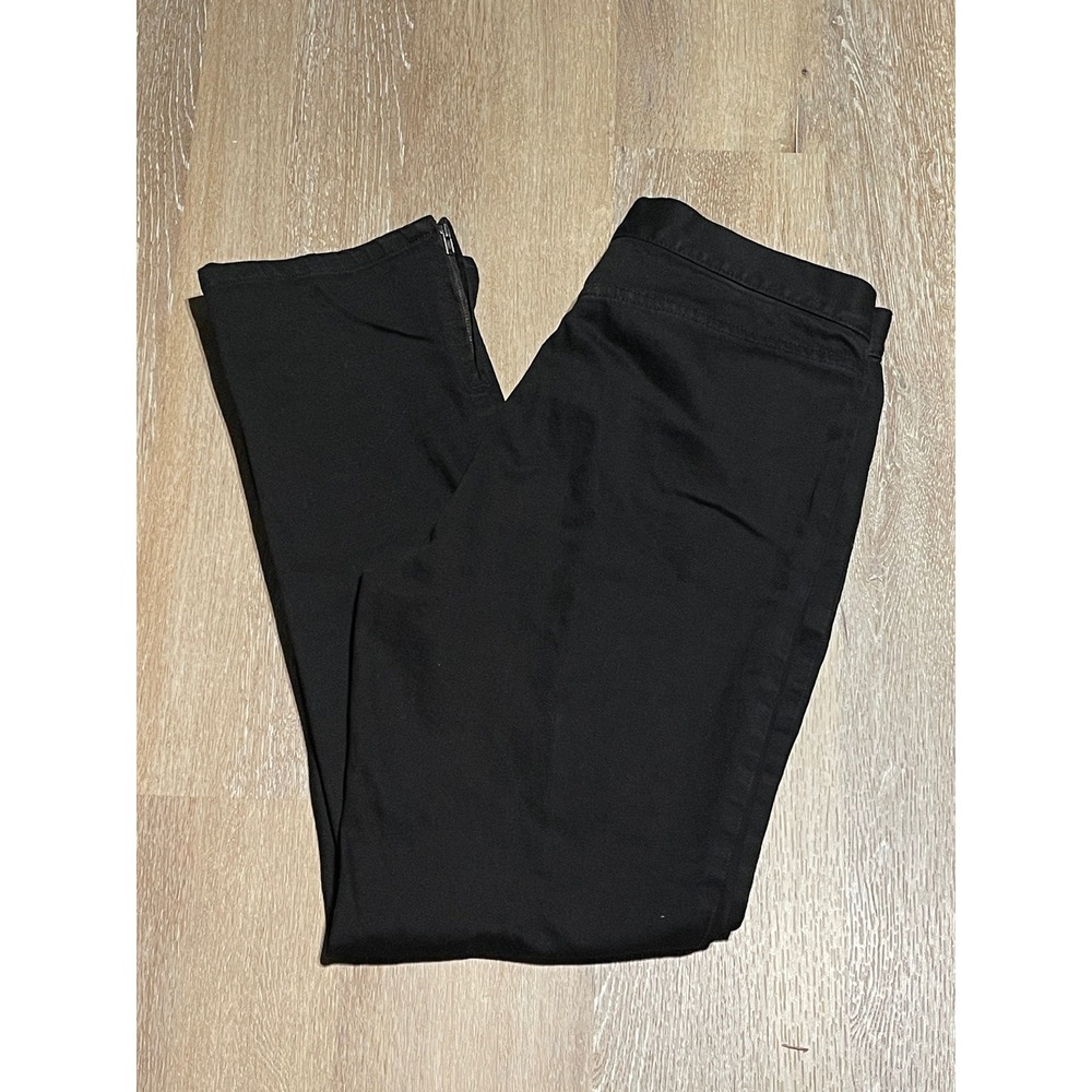 Lauren‎ Jeans Co Ralph Lauren Black Zip Ankle Slim Fit Pants Women's Size 8 EUC
